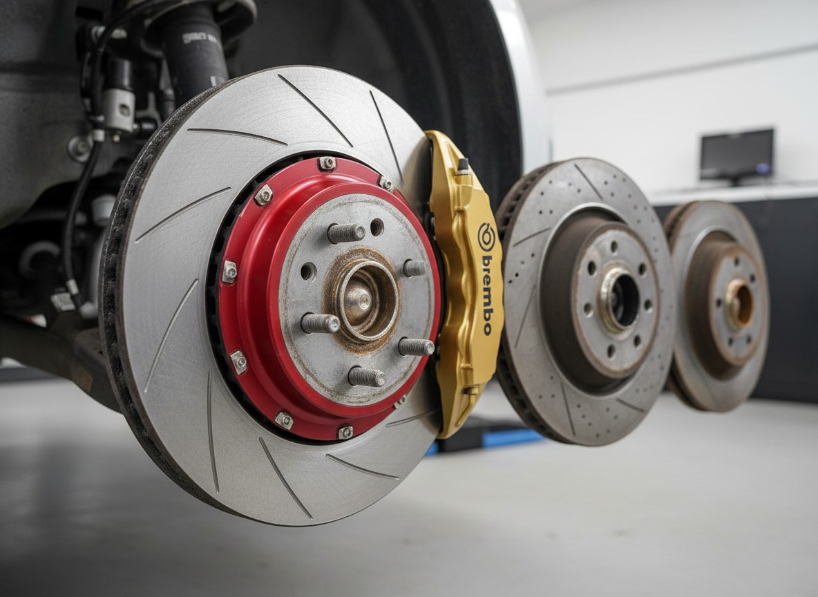 E90系ブレーキローター交換時期と高性能（高単価）強化ローターの選び方