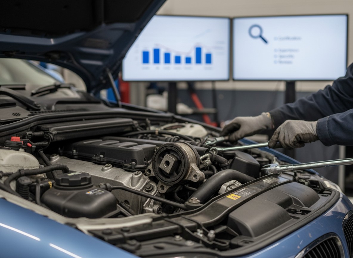 E90系エンジンマウント交換費用を抑えるには？工賃比較と専門店の選び方