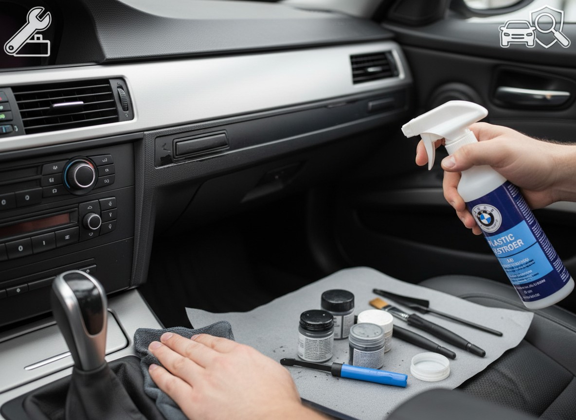 E90系内装のベタつき解消！DIYリペア方法と専用塗料・専門業者比較