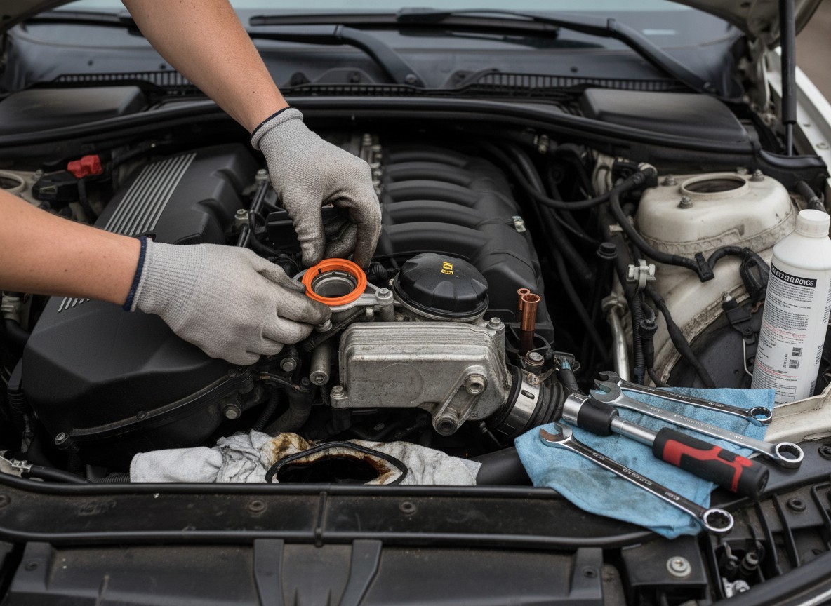 オイル漏れを完璧に止める！E90系定番OEGガスケット交換のDIY手順とコツ