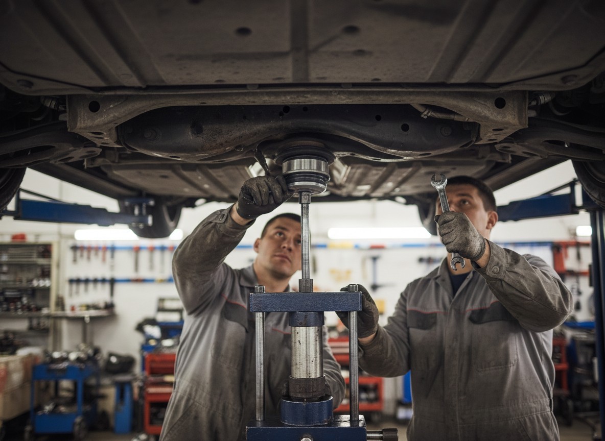 サブフレームブッシュ交換で乗り心地が劇変！E90系専門工場での費用と効果